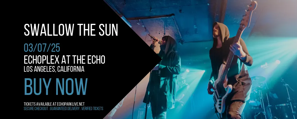 Swallow the Sun at Echoplex At The Echo