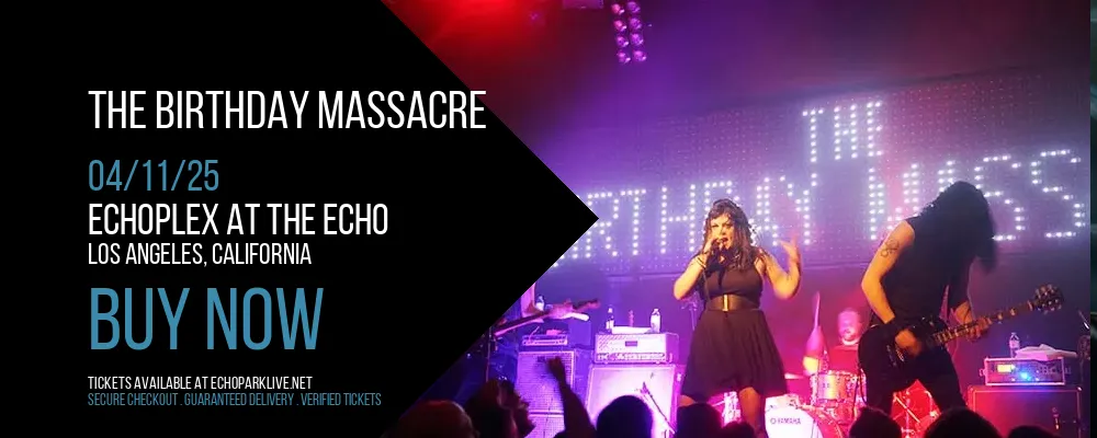 The Birthday Massacre at Echoplex At The Echo